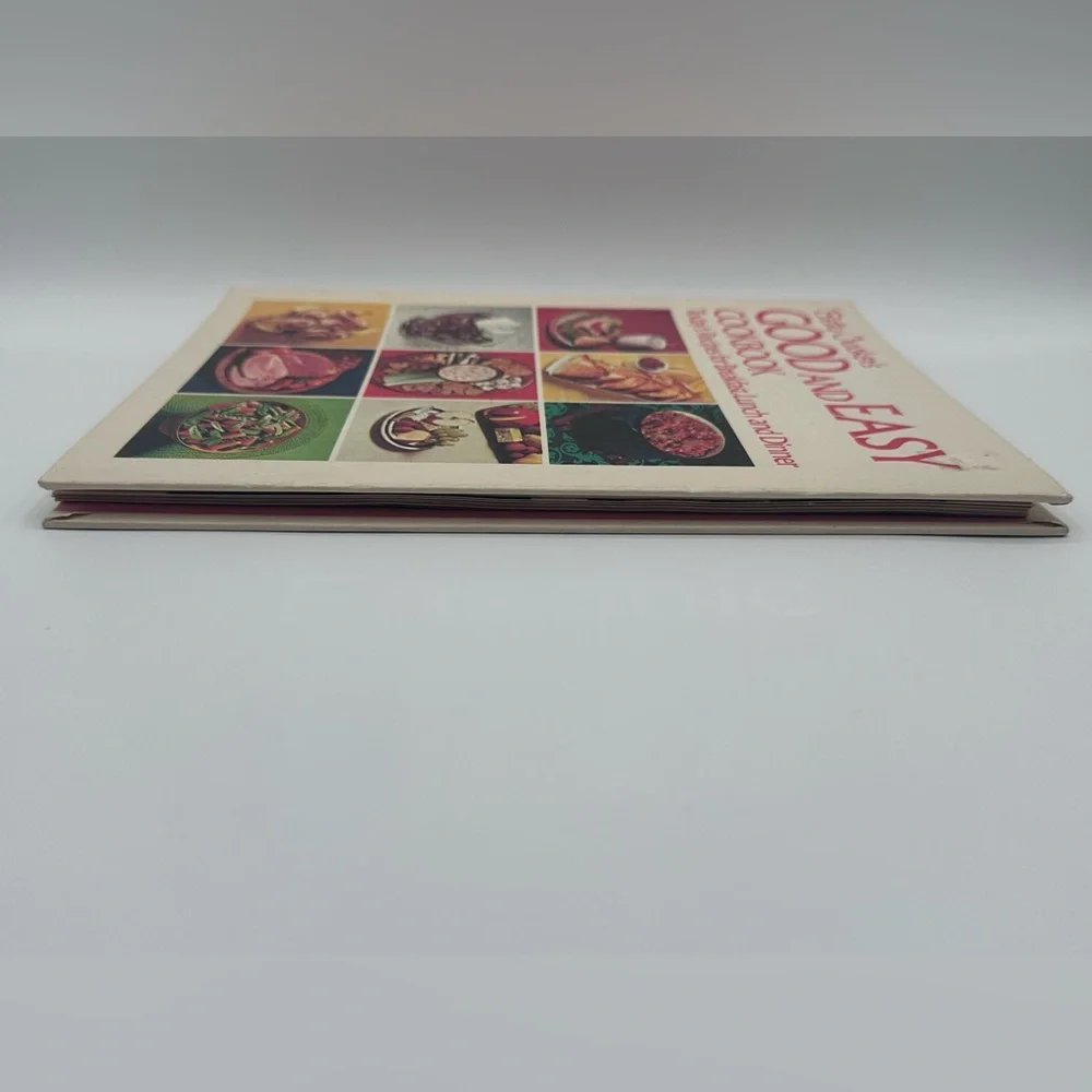 Vintage Betty Crocker's Good and Easy Cookbook (1974, 8th Printing) - Wirebound